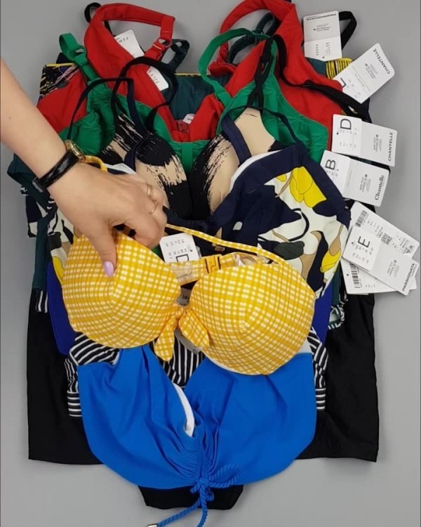 Фотография  354 - Купальники Chantelle#30 шт, ЛОТ №4410 оптом в Рязани и Рязанской области