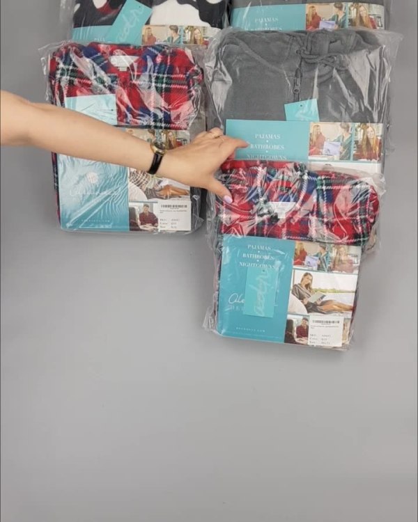 Фотография  765 - Халаты, комбинезоны (семейный) СТОК CAN#10 кг, ЛОТ №4451 оптом в Рязани и Рязанской области