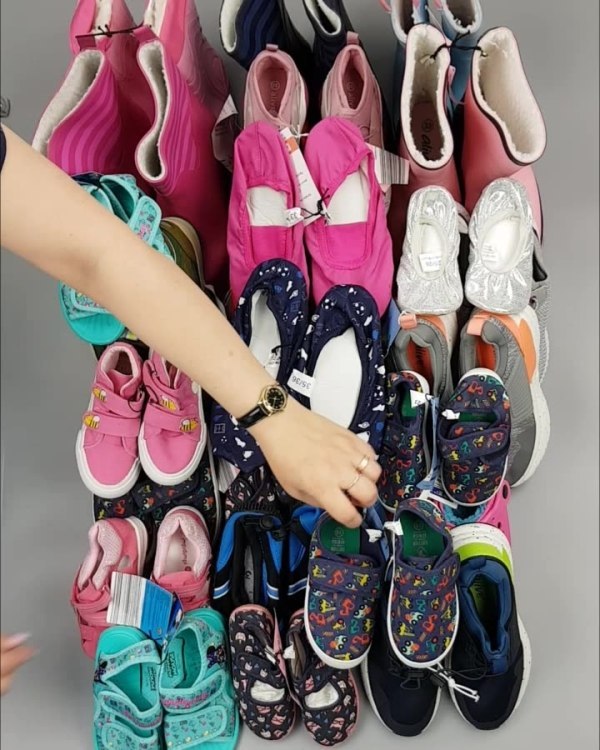 Фотография  260 - Обувь ALDI дети лето#10 кг, ЛОТ №4453 оптом в Рязани и Рязанской области