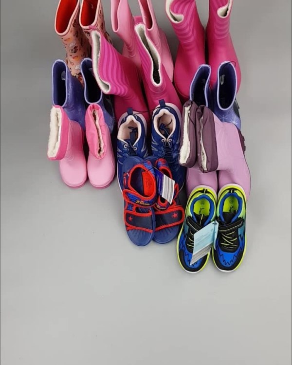 Фотография  582 - Обувь ALDI дети лето#10 кг, ЛОТ №4454 оптом в Рязани и Рязанской области