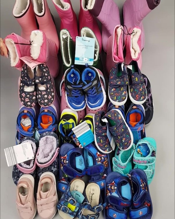 Фотография  213 - Обувь ALDI дети лето#10 кг, ЛОТ №4456 оптом в Рязани и Рязанской области