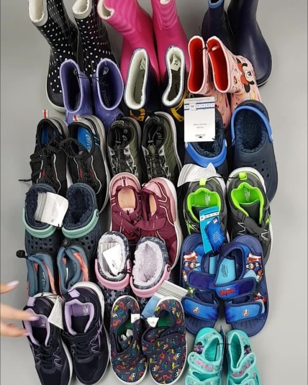 Фотография  860 - Обувь ALDI дети лето#10 кг, ЛОТ №4457 оптом в Рязани и Рязанской области