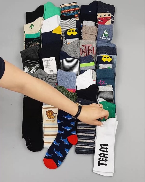 Фотография  606 - Носки дети СТОК зима#5 кг, ЛОТ №4870 оптом в Рязани и Рязанской области