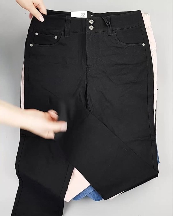 Фотография  823 - Джинсы DK Company 022024#10 кг, ЛОТ №5949 оптом в Рязани и Рязанской области