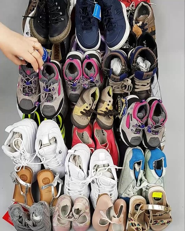 Фотография  645 - Обувь СТОК дети лето#15,7 кг, ЛОТ №6188 оптом в Рязани и Рязанской области