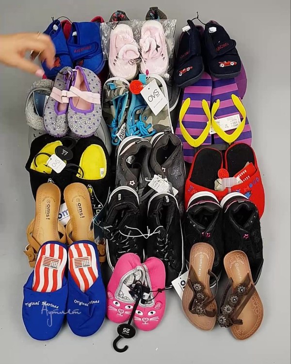 Фотография  299 - Обувь детская СТОК Summer#6,3 кг, ЛОТ №6198 оптом в Рязани и Рязанской области