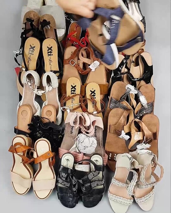 Фотография  960 - Обувь босоножки#10,9 кг, ЛОТ №6361 оптом в Рязани и Рязанской области