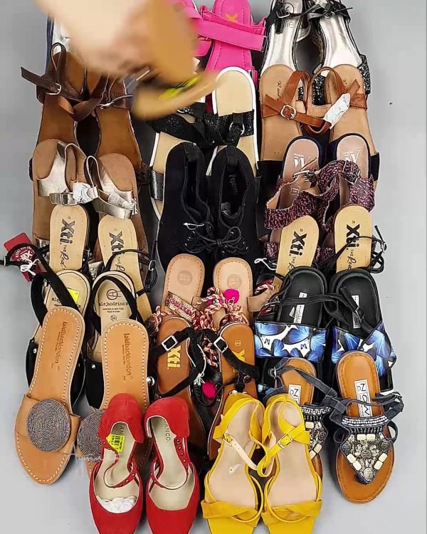 Фотография  727 - Обувь босоножки#11,2 кг, ЛОТ №6362 оптом в Рязани и Рязанской области