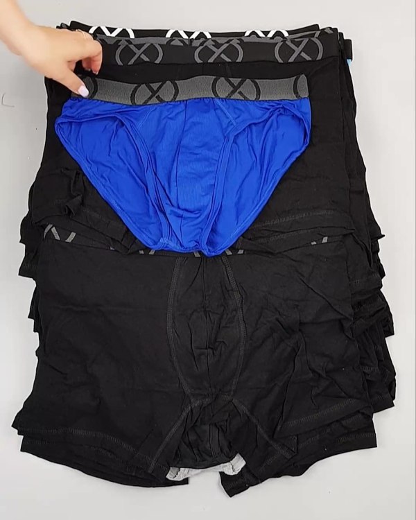 Фотография  939 - Нижнее белье men CAN#5 кг, ЛОТ №6490 оптом в Рязани и Рязанской области