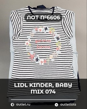 Купить LIDL Kinder Baby Winter 074#7 кг, ЛОТ №6606 оптом в Рязани и Рязанской области