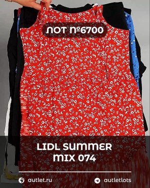 Купить LIDL Summer mix 074#15 кг, ЛОТ №6700 оптом в Рязани и Рязанской области