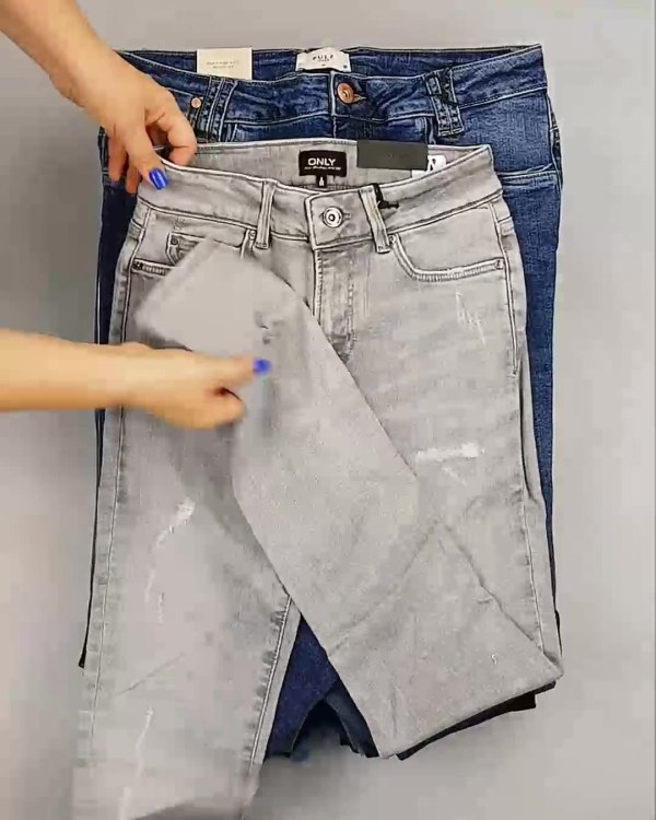 Фотография  817 - Джинсы женские Дания#10 кг, ЛОТ №6762 оптом в Рязани и Рязанской области