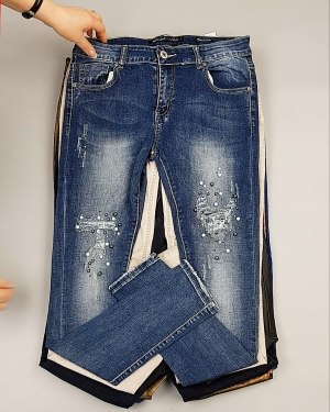 Купить А 82202 Брюки женские (Fashion&Skinny Pants)#25 кг оптом в Рязани и Рязанской области