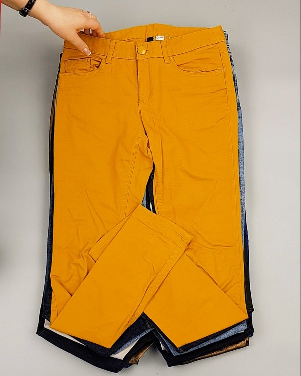 Фотография  466 - А 82202 Брюки женские (Fashion&Skinny Pants)#25 кг оптом в Рязани и Рязанской области