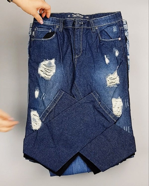 Фотография  114 - Cream Джинсы женские#25 кг оптом в Рязани и Рязанской области