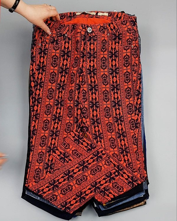 Фотография  570 - А 82202 Брюки женские (Fashion&Skinny Pants)#25 кг оптом в Рязани и Рязанской области