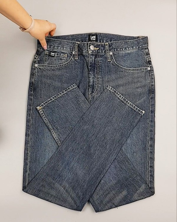 Фотография  413 - Джинсы LEE м/ж#7,9 кг, ЛОТ №7032 оптом в Рязани и Рязанской области