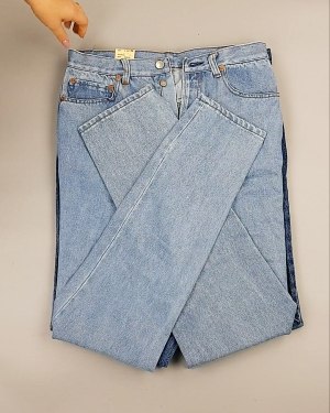 Фотография  725 - Джинсы LEVIS муж #7,6 кг, ЛОТ №7015 оптом в Рязани и Рязанской области