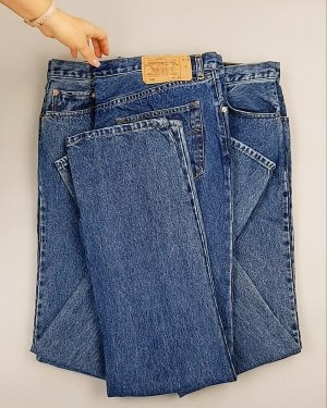 Фотография  321 - Джинсы LEVIS муж #7,7 кг, ЛОТ №7016 оптом в Рязани и Рязанской области