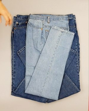 Фотография  504 - Джинсы LEVIS муж #7,6 кг, ЛОТ №7014 оптом в Рязани и Рязанской области