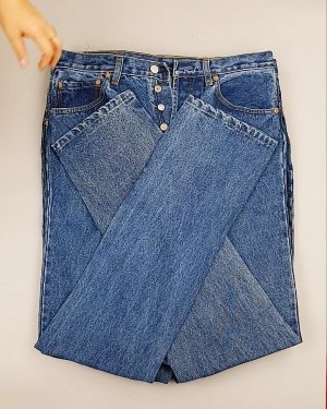 Фотография  438 - Джинсы LEVIS муж #7,6 кг, ЛОТ №7014 оптом в Рязани и Рязанской области