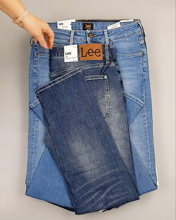 Фотография  836 - Джинсы LEE м/ж#7,5 кг, ЛОТ №7031 оптом в Рязани и Рязанской области