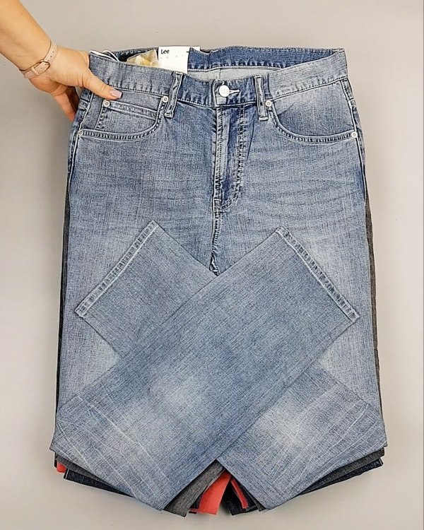 Фотография  472 - Джинсы LEE м/ж#7,9 кг, ЛОТ №7032 оптом в Рязани и Рязанской области