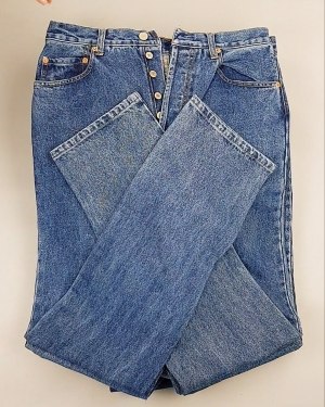 Фотография  770 - Джинсы LEVIS муж #7,7 кг, ЛОТ №7016 оптом в Рязани и Рязанской области