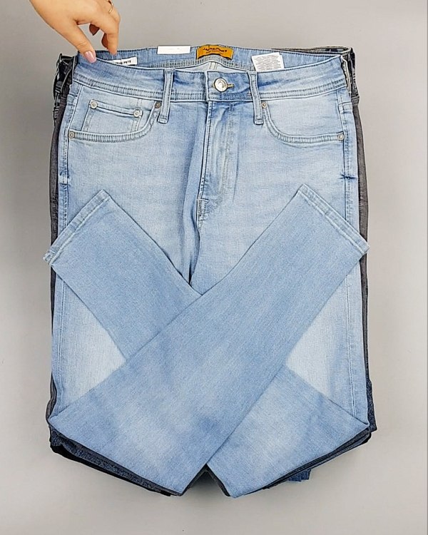 Фотография  503 - Джинсы JACK JONES 094#10 кг, ЛОТ №6977 оптом в Рязани и Рязанской области