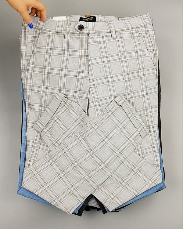 Фотография  412 - Брюки + джинсы JACK JONES 094#10 кг, ЛОТ №6963 оптом в Рязани и Рязанской области