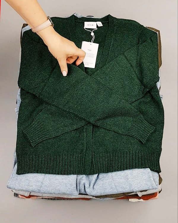 Фотография  651 - Кардиганы VILA W 104#7 кг, ЛОТ №7155 оптом в Рязани и Рязанской области