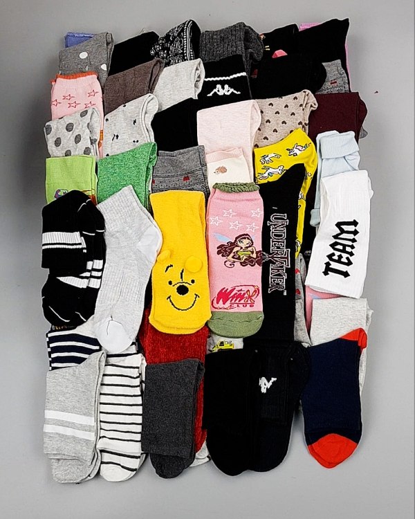 Фотография  286 - Носки дети СТОК зима#5 кг, ЛОТ №6989 оптом в Рязани и Рязанской области