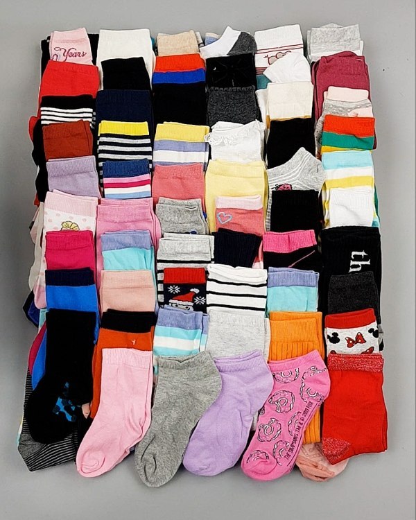 Фотография  681 - Носки дети СТОК лето#5 кг, ЛОТ №6993 оптом в Рязани и Рязанской области