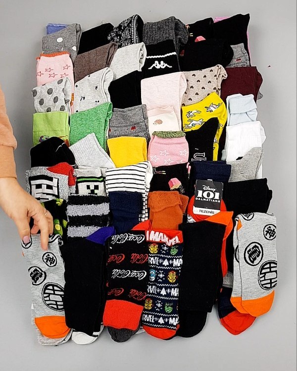 Фотография  355 - Носки дети СТОК зима#5 кг, ЛОТ №6989 оптом в Рязани и Рязанской области