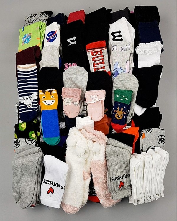 Фотография  756 - Носки дети СТОК зима#5 кг, ЛОТ №6989 оптом в Рязани и Рязанской области