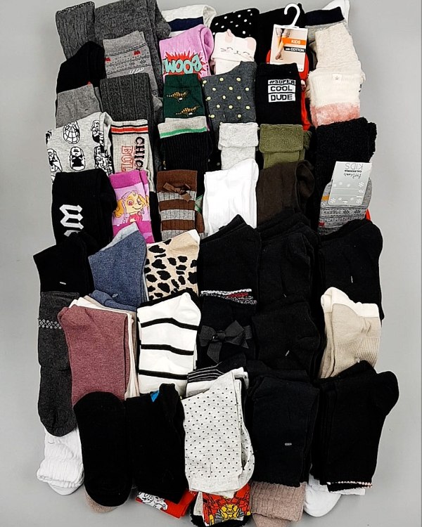 Фотография  334 - Носки дети СТОК зима#5 кг, ЛОТ №6986 оптом в Рязани и Рязанской области