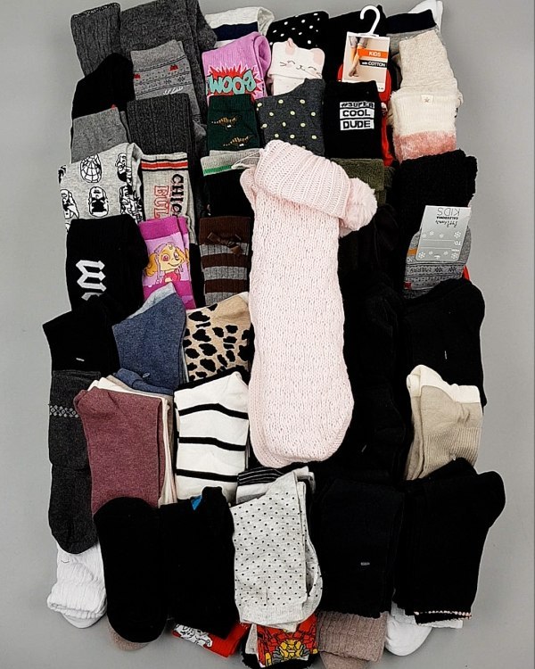 Фотография  704 - Носки дети СТОК зима#5 кг, ЛОТ №6986 оптом в Рязани и Рязанской области