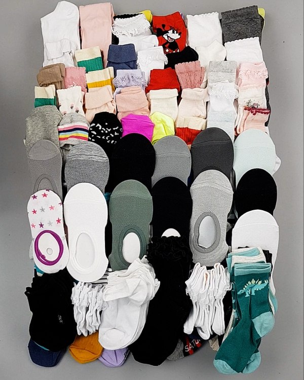 Фотография  756 - Носки дети СТОК лето#5 кг, ЛОТ №6992 оптом в Рязани и Рязанской области