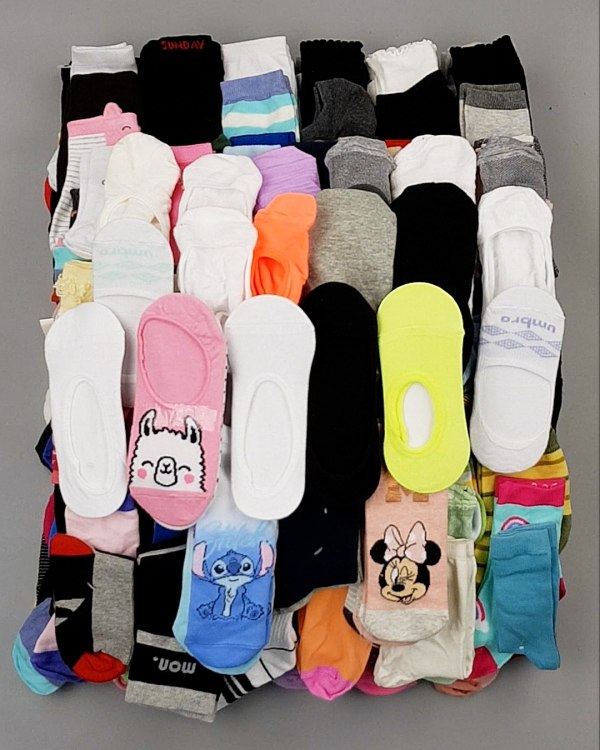 Фотография  838 - Носки дети СТОК лето#5 кг, ЛОТ №6993 оптом в Рязани и Рязанской области