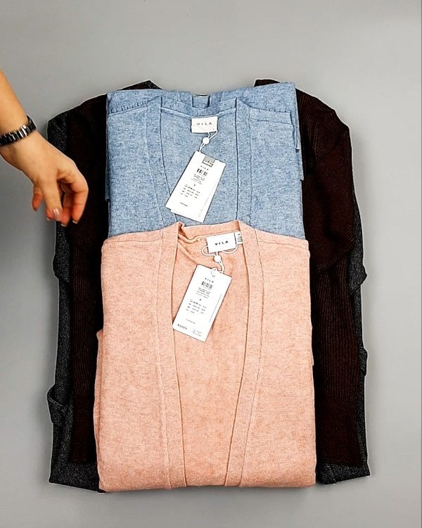 Фотография  877 - Кардиганы VILA W 104#7 кг, ЛОТ №7381 оптом в Рязани и Рязанской области