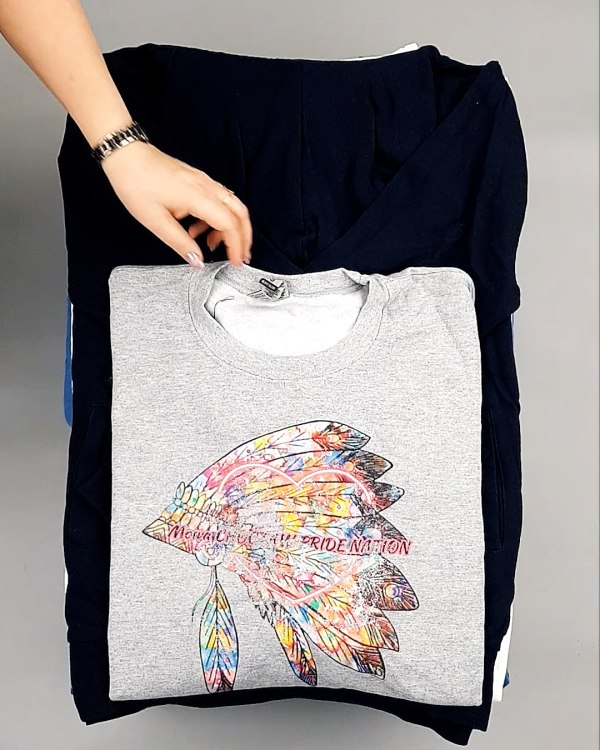 Фотография  586 - Толстовки м/ж (Sweat Tops)#20 кг, ЛОТ №7434 оптом в Рязани и Рязанской области