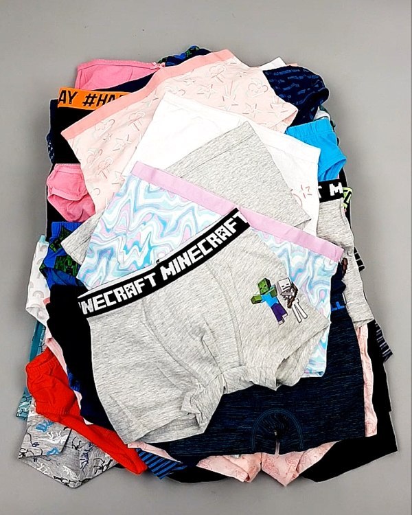 Фотография  889 - Нижнее белье kids C&A#3 кг, ЛОТ №7511 оптом в Рязани и Рязанской области