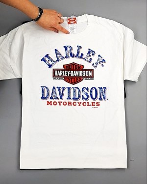 Фотография  924 - Футболки Harley Davidson 124#5 кг, ЛОТ №7470 оптом в Рязани и Рязанской области