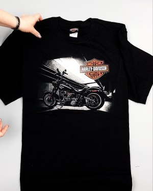 Фотография  485 - Футболки Harley Davidson 124#5 кг, ЛОТ №7470 оптом в Рязани и Рязанской области