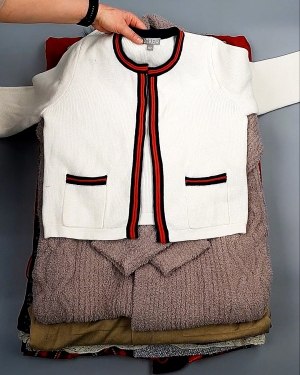 Фотография  397 - Кардиганы СТОК CAN 084#7 кг, ЛОТ №7672 оптом в Рязани и Рязанской области