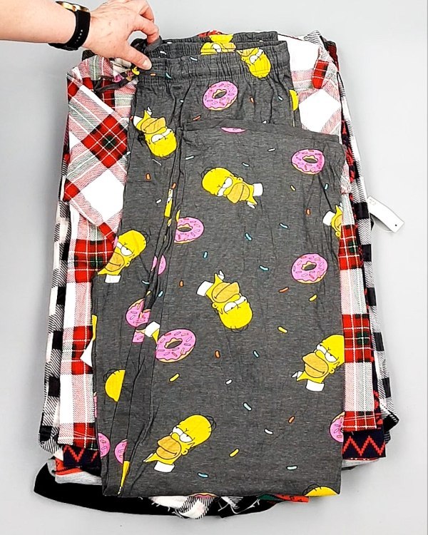 Фотография  176 - Домашняя одежда м/ж AMAZON 015#7 кг, ЛОТ №7783 оптом в Рязани и Рязанской области