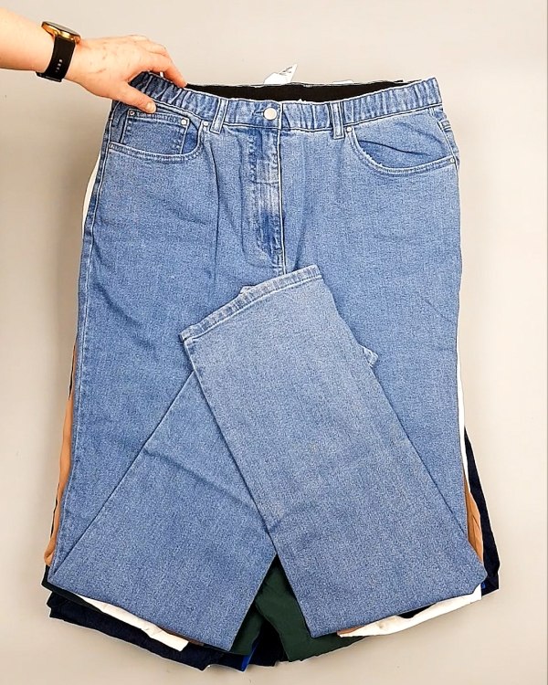 Фотография  338 - Брюки м/ж лето СТОК CAN 084#7 кг, ЛОТ №7652 оптом в Рязани и Рязанской области