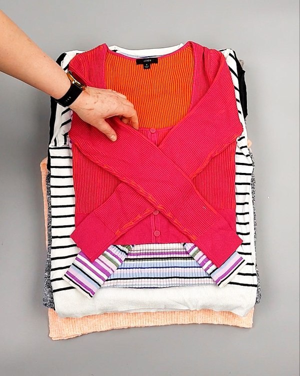 Фотография  442 - Джемпера легкие СТОК CAN 084#7 кг, ЛОТ №7635 оптом в Рязани и Рязанской области