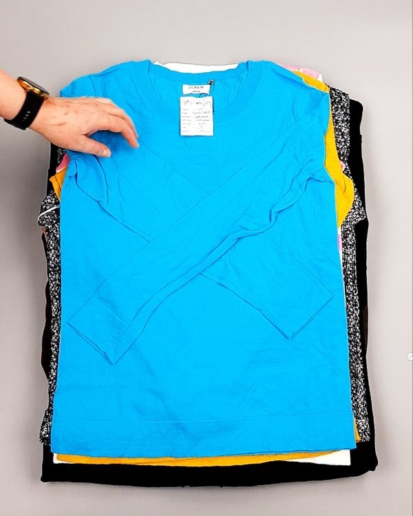 Фотография  176 - Джемпера легкие СТОК CAN 084#7 кг, ЛОТ №7632 оптом в Рязани и Рязанской области