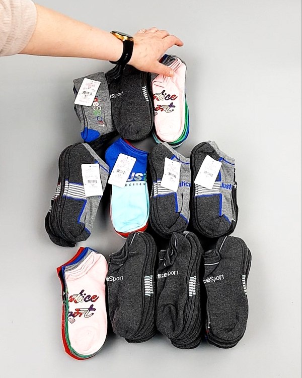 Фотография  642 - Носки дети лето CAN 084#5 кг, ЛОТ №8001 оптом в Рязани и Рязанской области